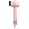 Pink My OHM Ultra+ hair dryer with five temperature modes for versatile styling.